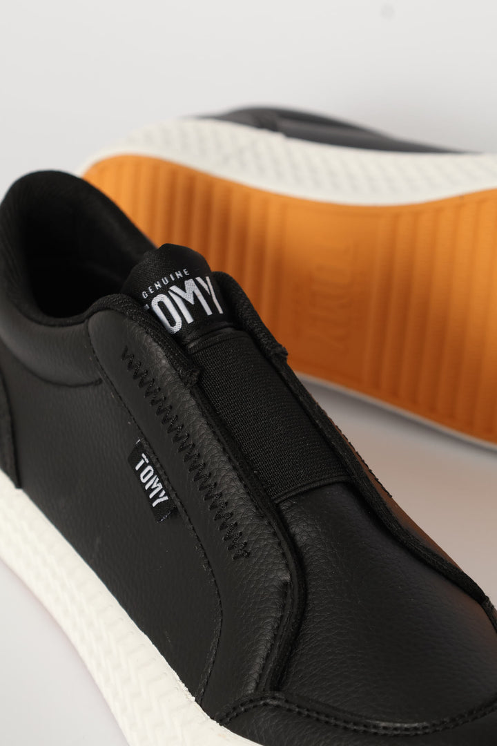 Sophie Platform Slip On - Black