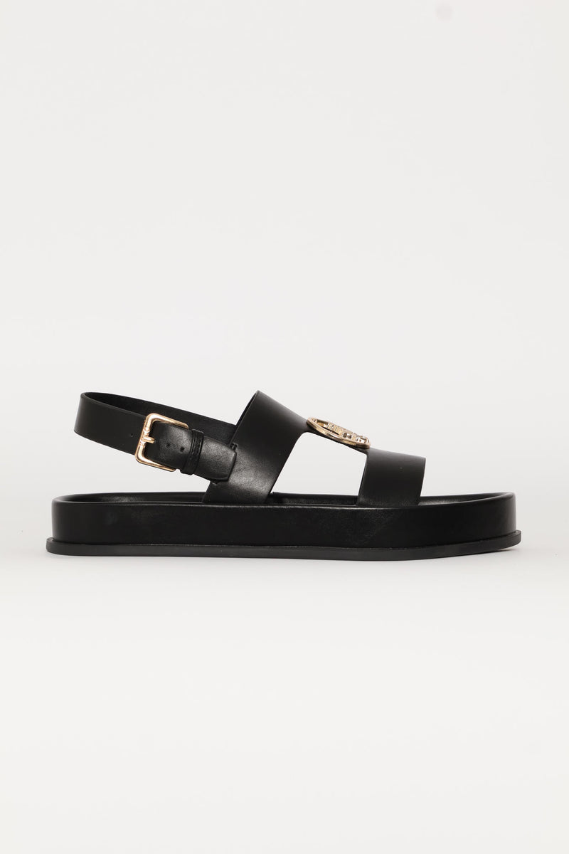 Moulded Unit Trim Sandal - Black