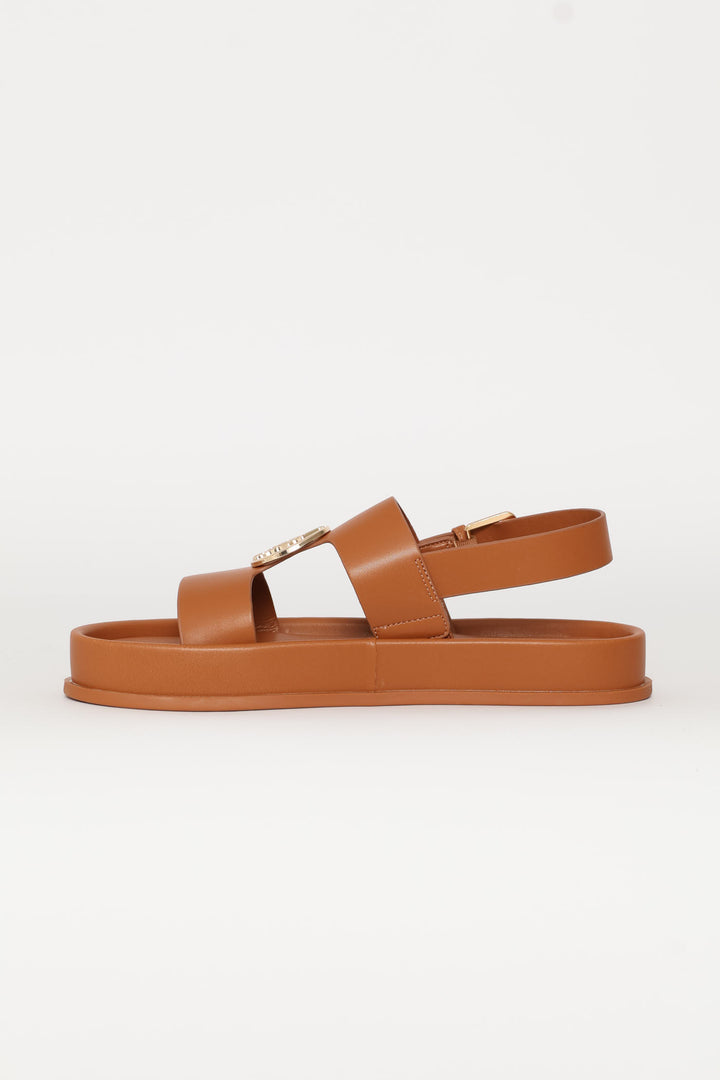 Moulded Unit Trim Sandal - Tan