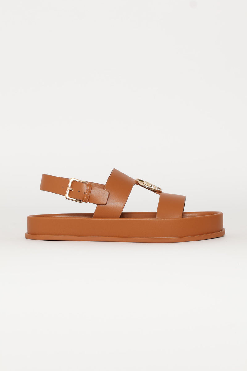 Moulded Unit Trim Sandal - Tan