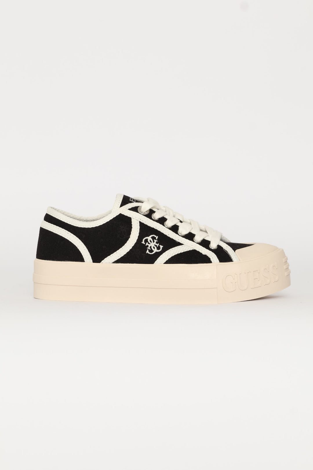 Guess Platform Sneaker - Black/White