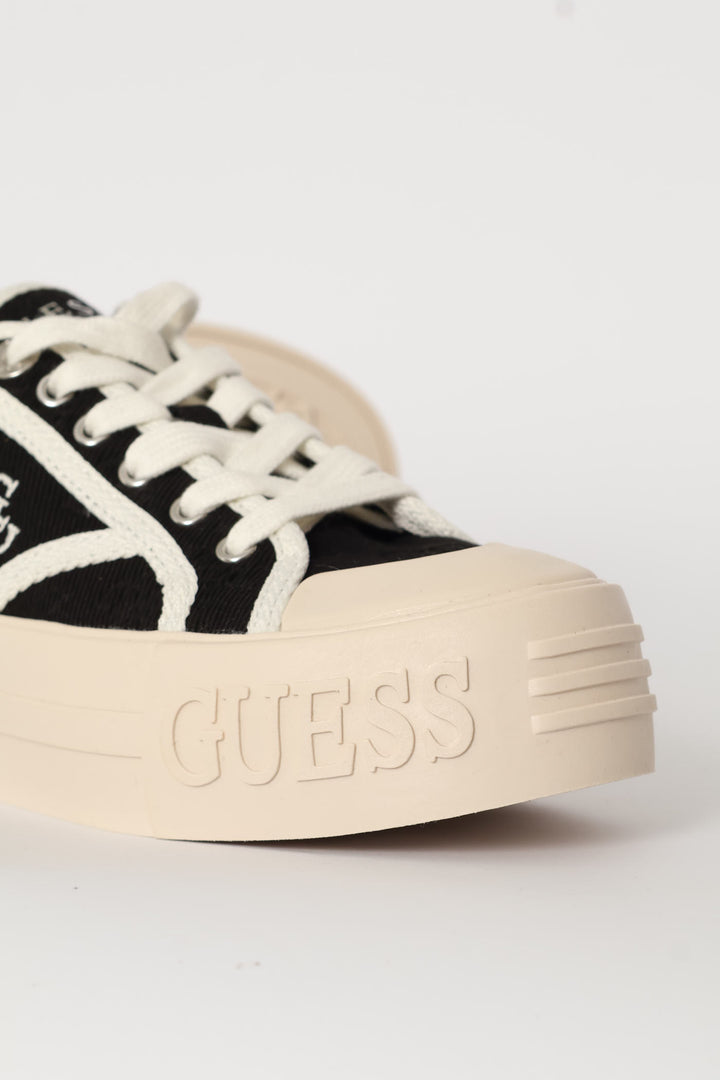 Guess Platform Sneaker - Black/White