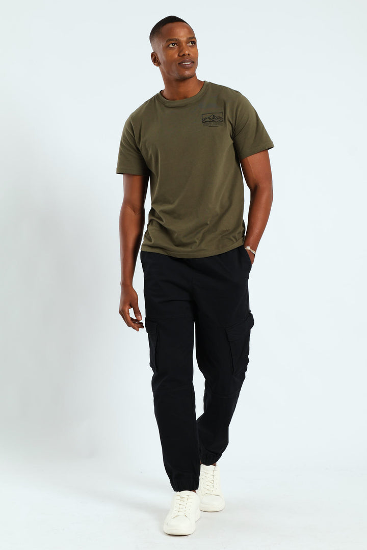 Bellows Cargo Jogger - Black