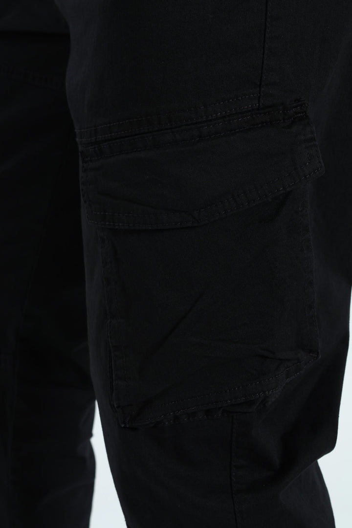 Bellows Cargo Jogger - Black