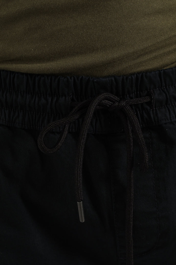 Bellows Cargo Jogger - Black