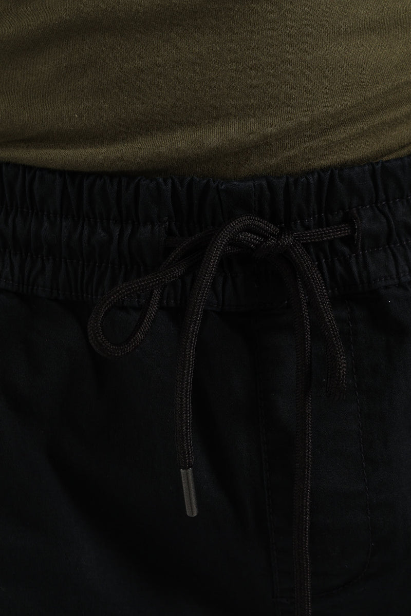 Bellows Cargo Jogger - Black