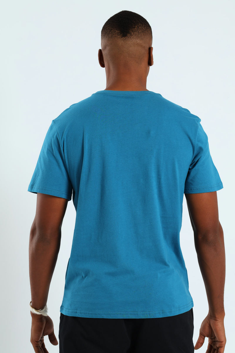 Block Icon Tee - Teal