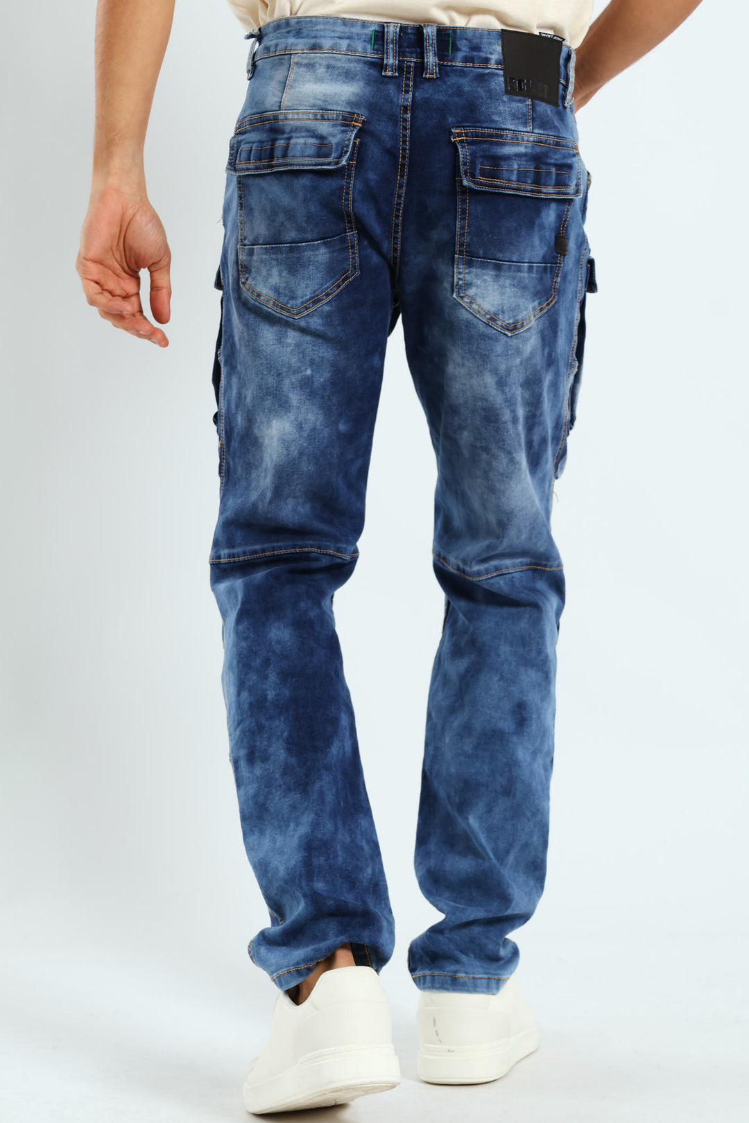 Arsenal Cargo Pocket Denim - Indigo