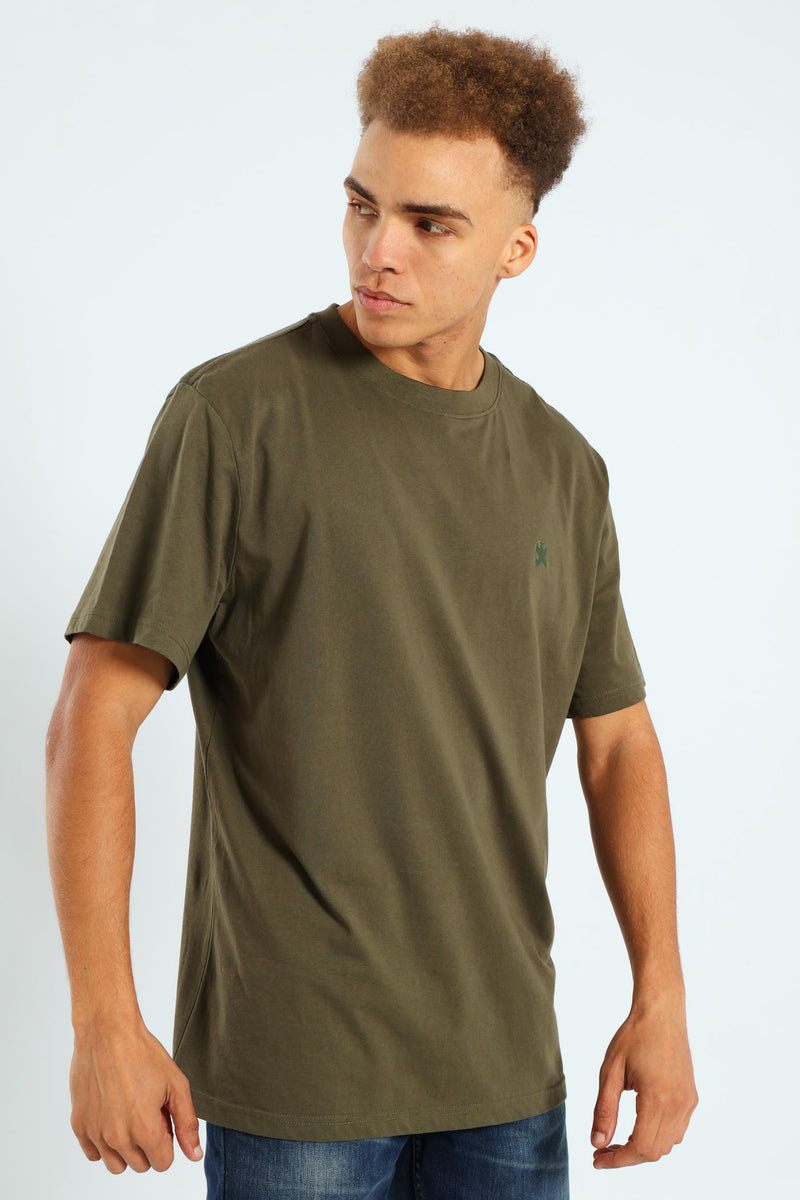 Basic Crew Tee - Fatigue