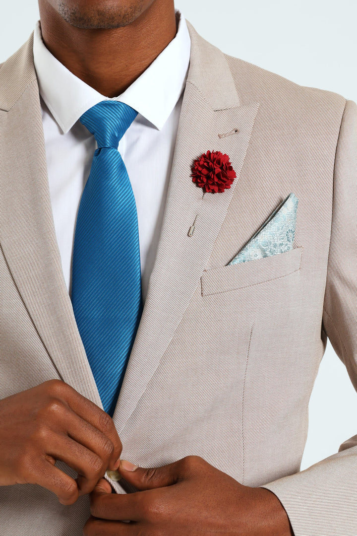 Tie & Pin Set - Petrol