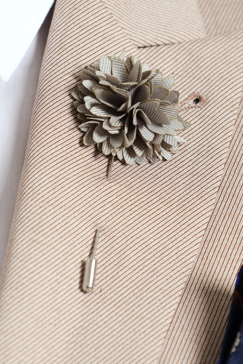 Tie & Pin Set - Silver