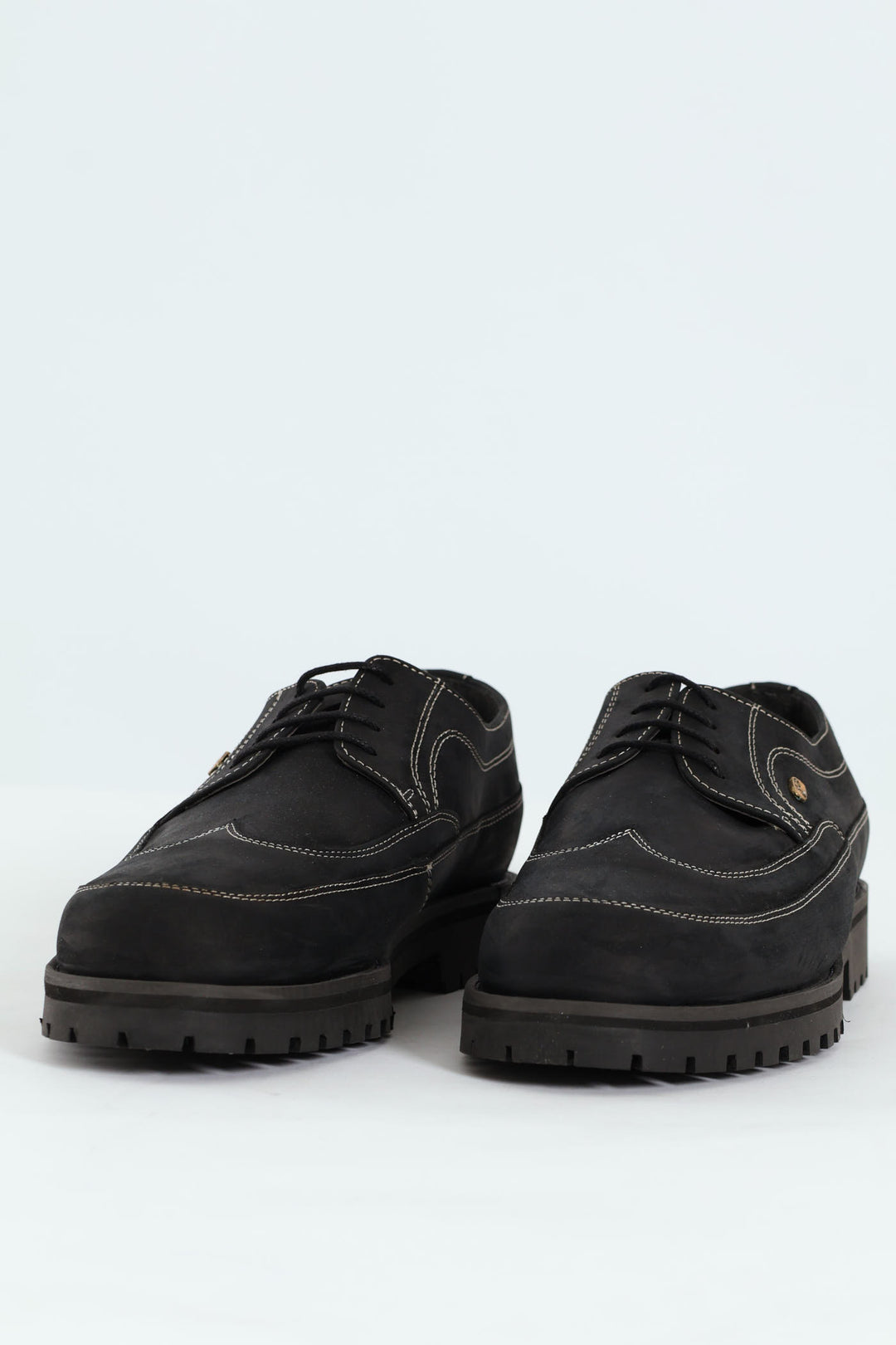 Lace Up Smart Casual Shoe - Black