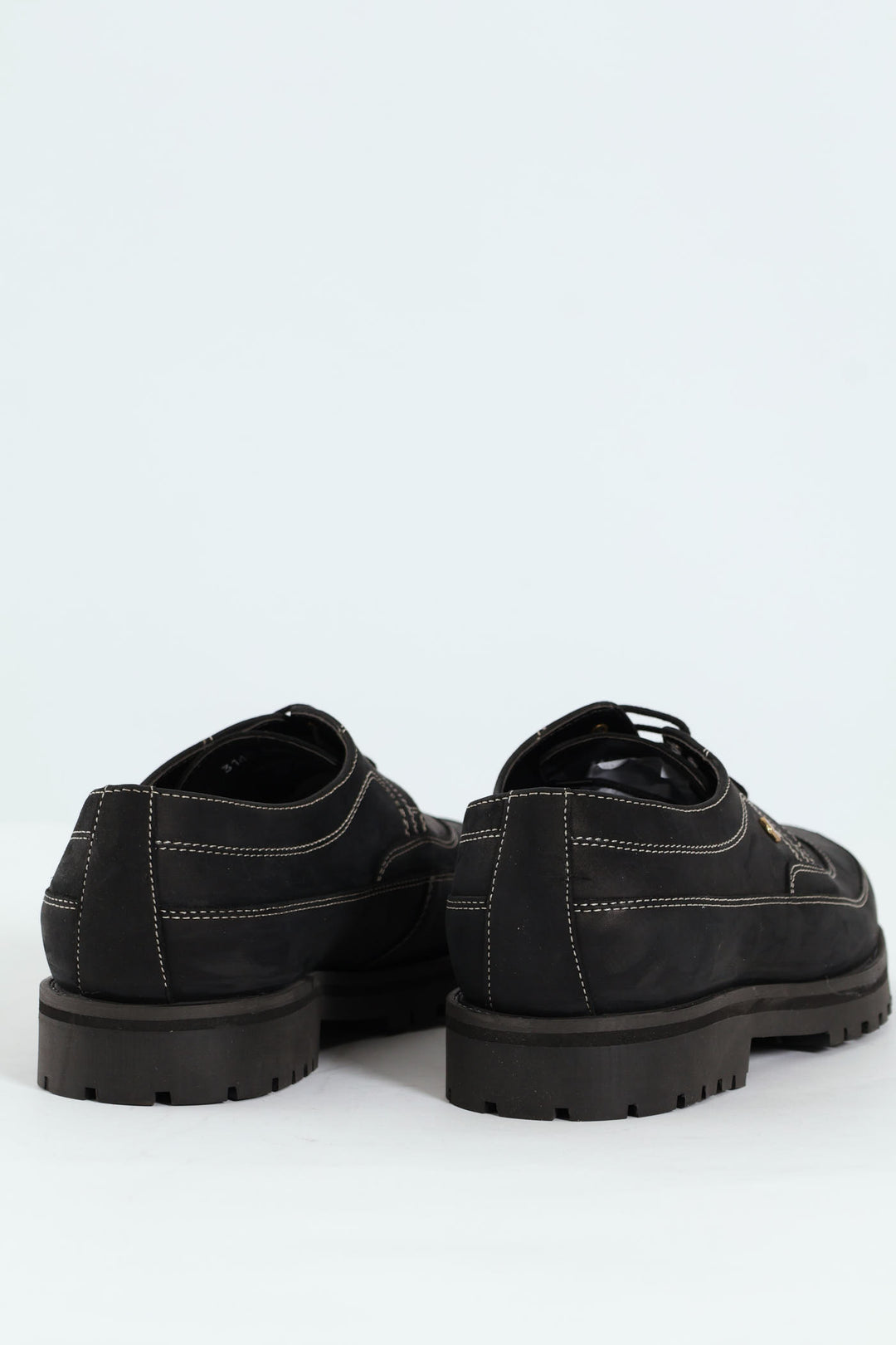 Lace Up Smart Casual Shoe - Black