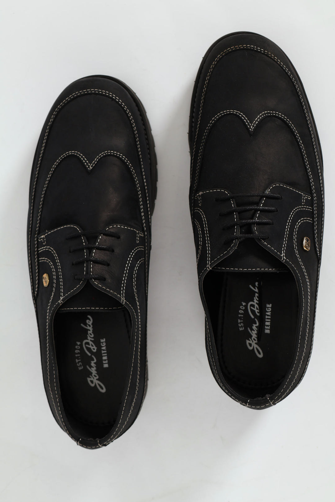Lace Up Smart Casual Shoe - Black