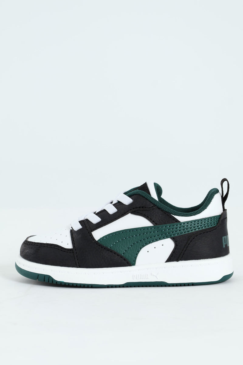 Pre-Boys Rebound V6 Low Sneaker - Green
