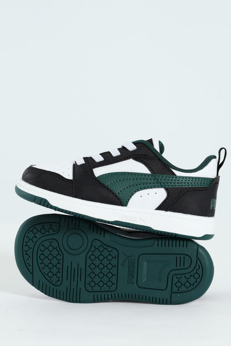 Pre-Boys Rebound V6 Low Sneaker - Green