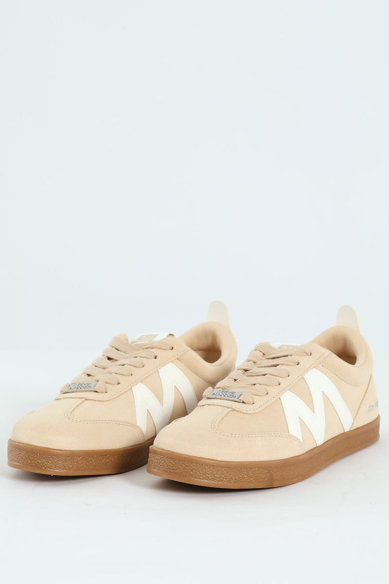 Degree Lace Up Court Sneaker - Stone