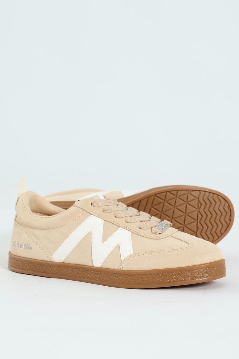 Degree Lace Up Court Sneaker - Stone