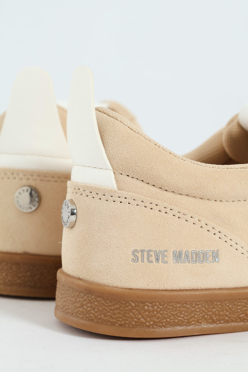 Degree Lace Up Court Sneaker - Stone