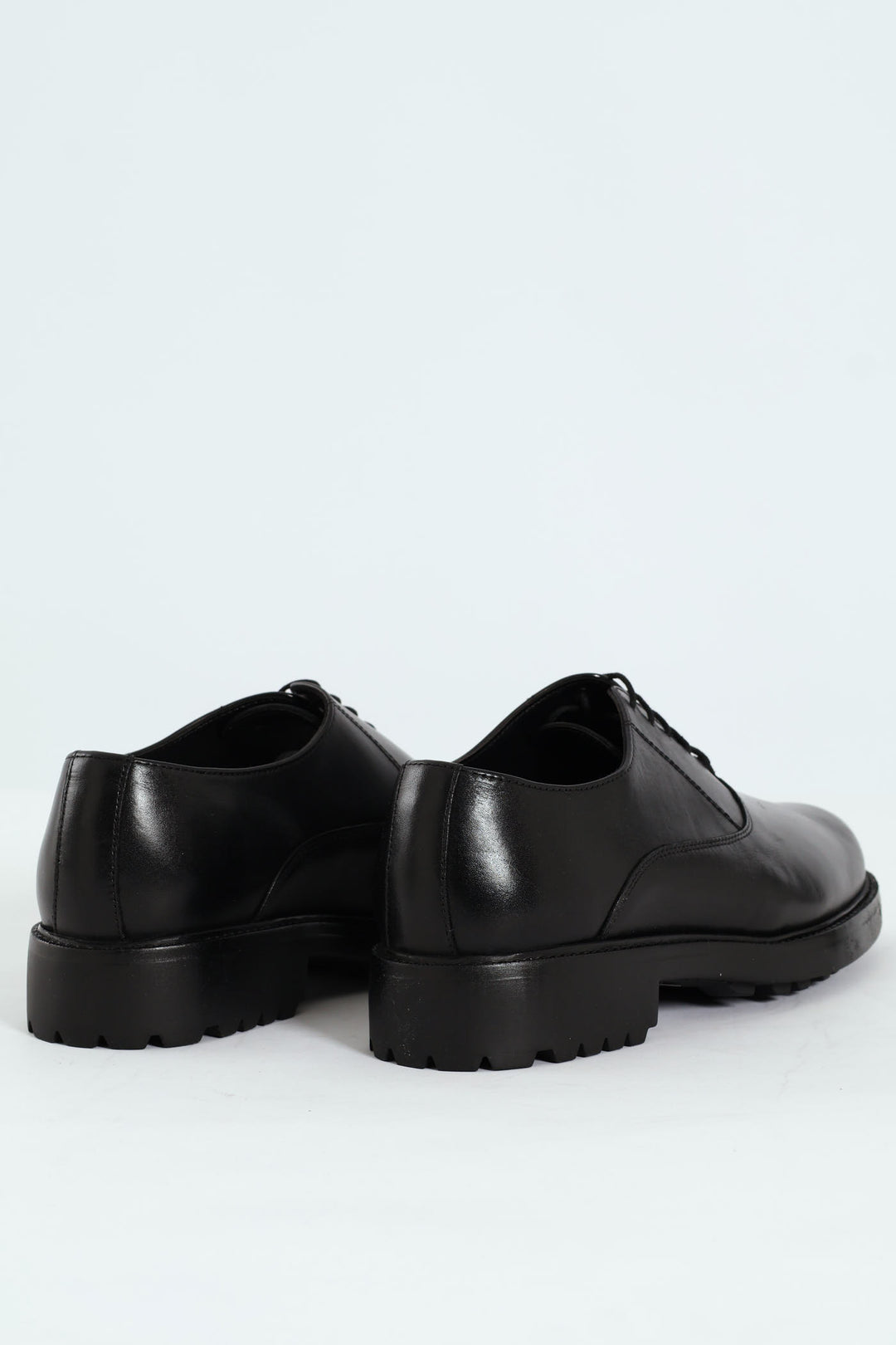 Plaine Toe Oxford Shoe - Black