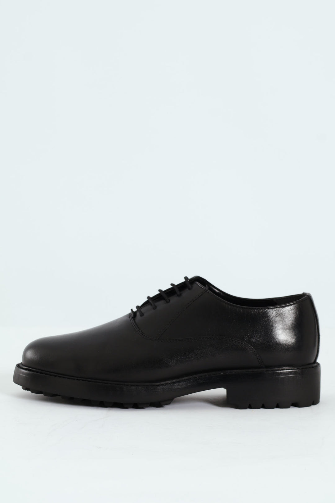 Plaine Toe Oxford Shoe - Black