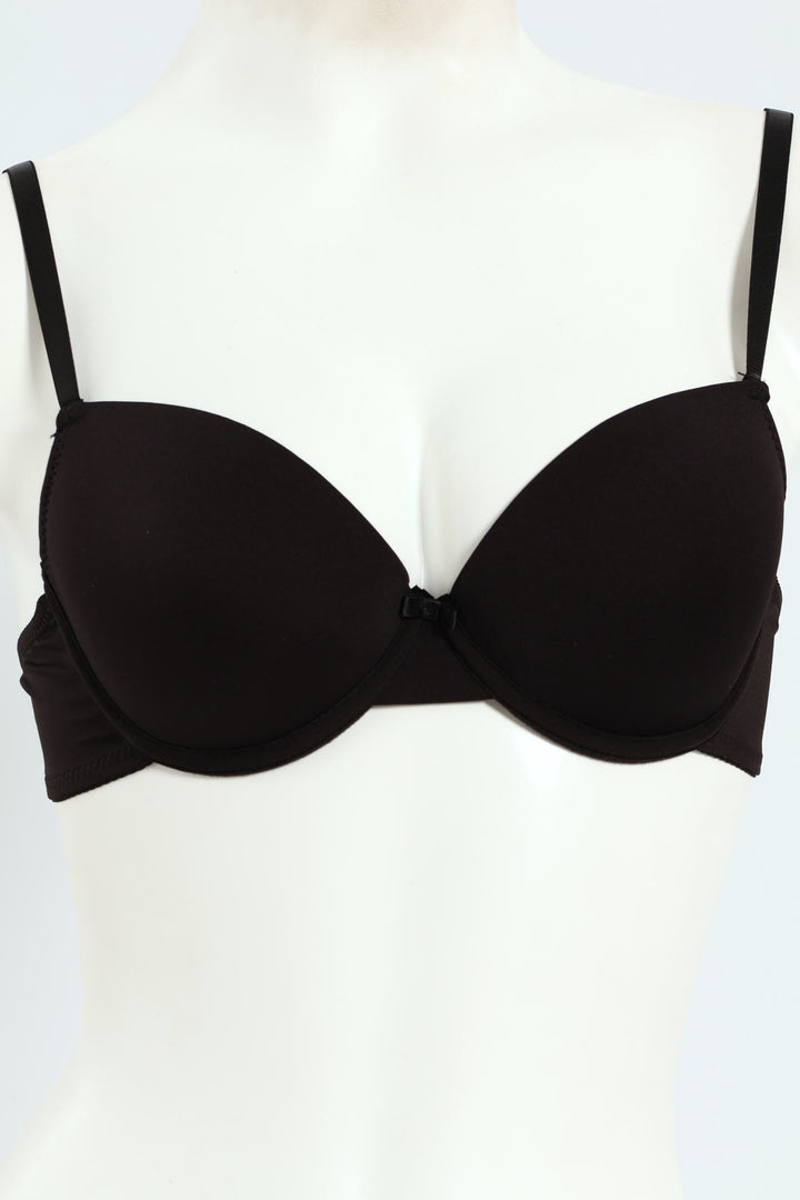 3 Pack T-Shirt Bra - Mocha/Navy/Black