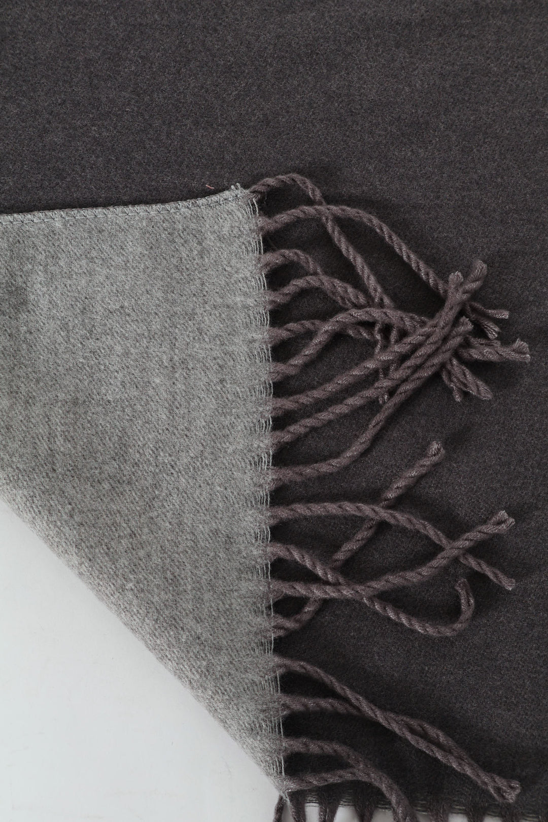 Two Tone Pashmino - Grey