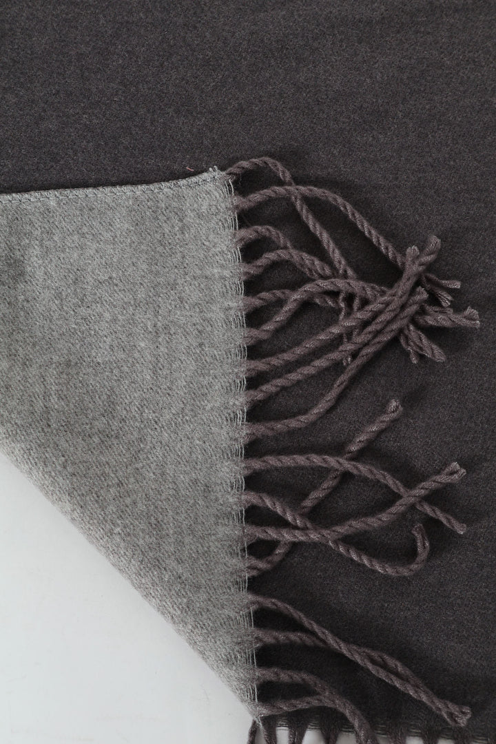 Two Tone Pashmino - Grey