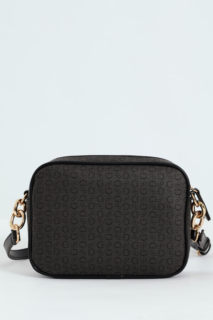 Devlon Camera Crossbody Bag - Charcoal