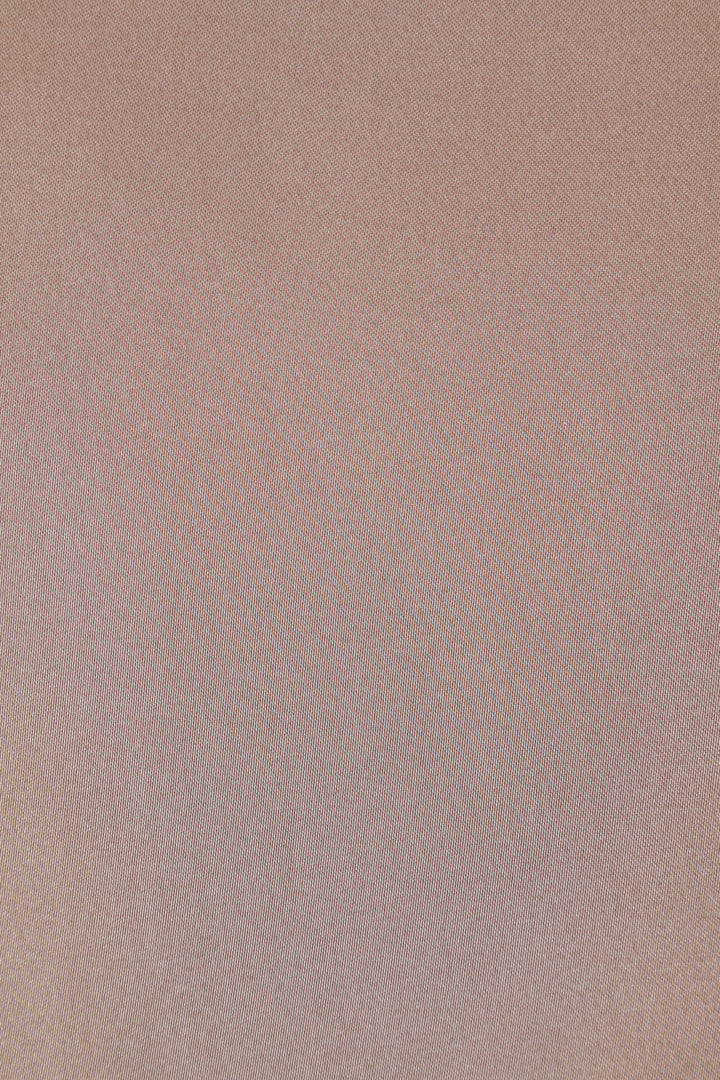 Colour Block Satin Feel Scarf - Orange