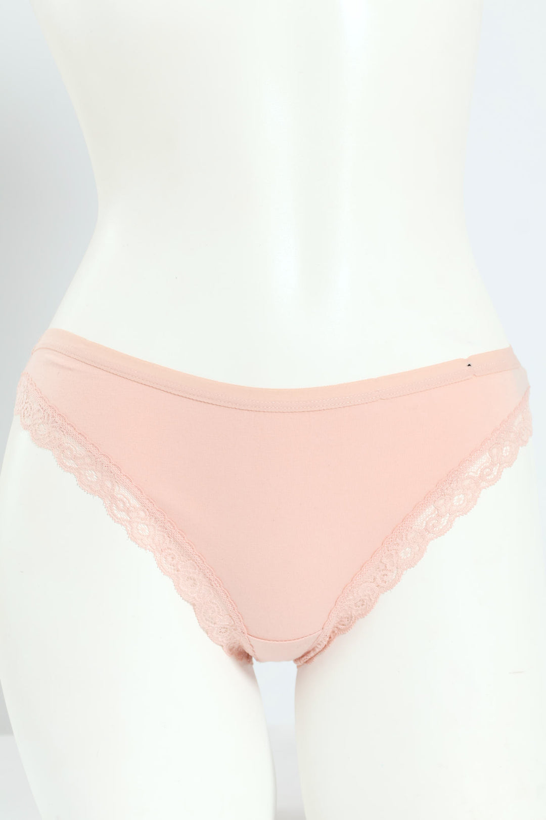 3 Pack Cotton Stretch Brazilian Panties - Nude/Grey Melange/Slate