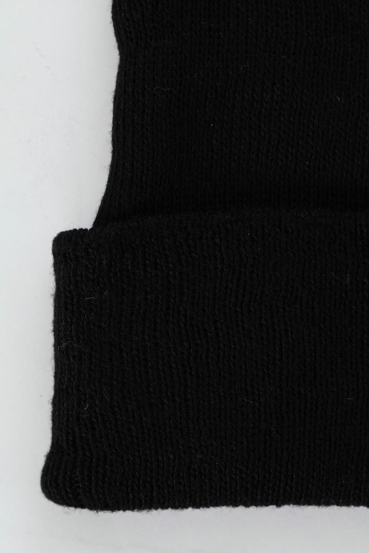 Knitted Beanie - Black