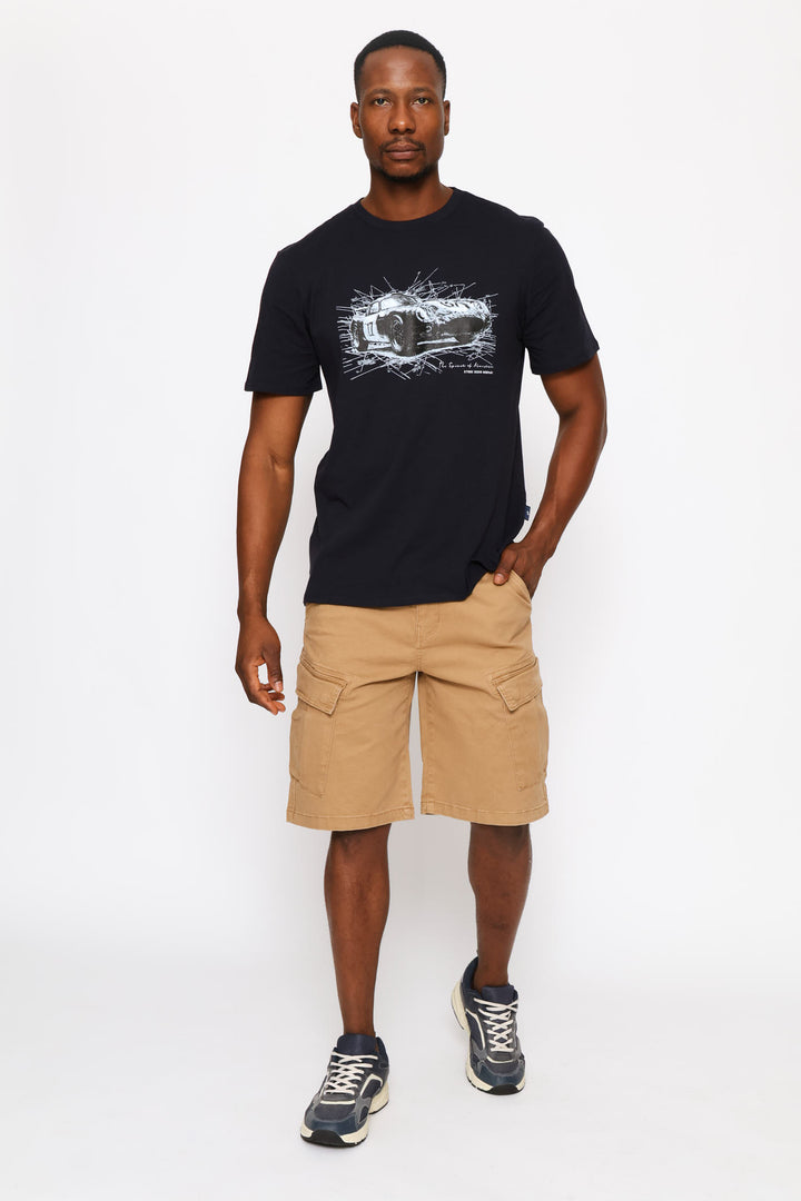 Cargo Pocket Shorts - Camel