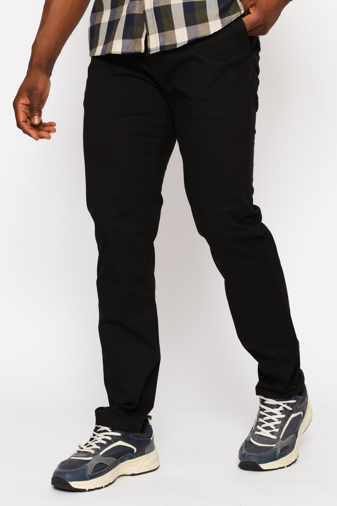 Straight Leg Chino - Black