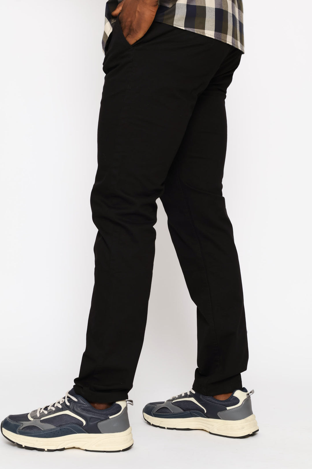 Straight Leg Chino - Black