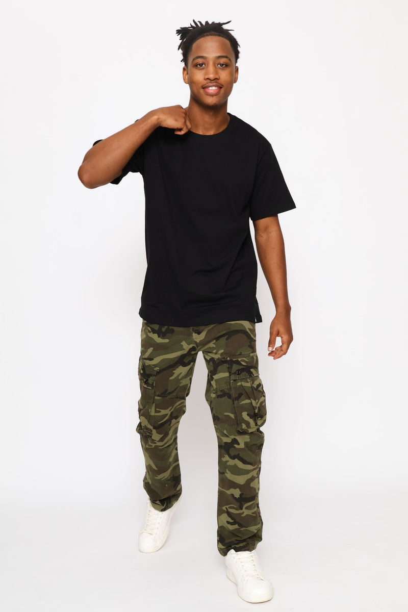 Black Basic Tee - Black