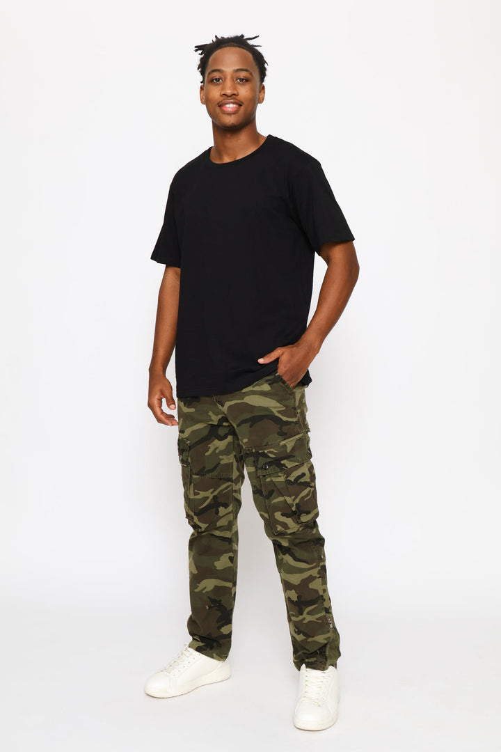 Camo Jogger Pants - Fatigue