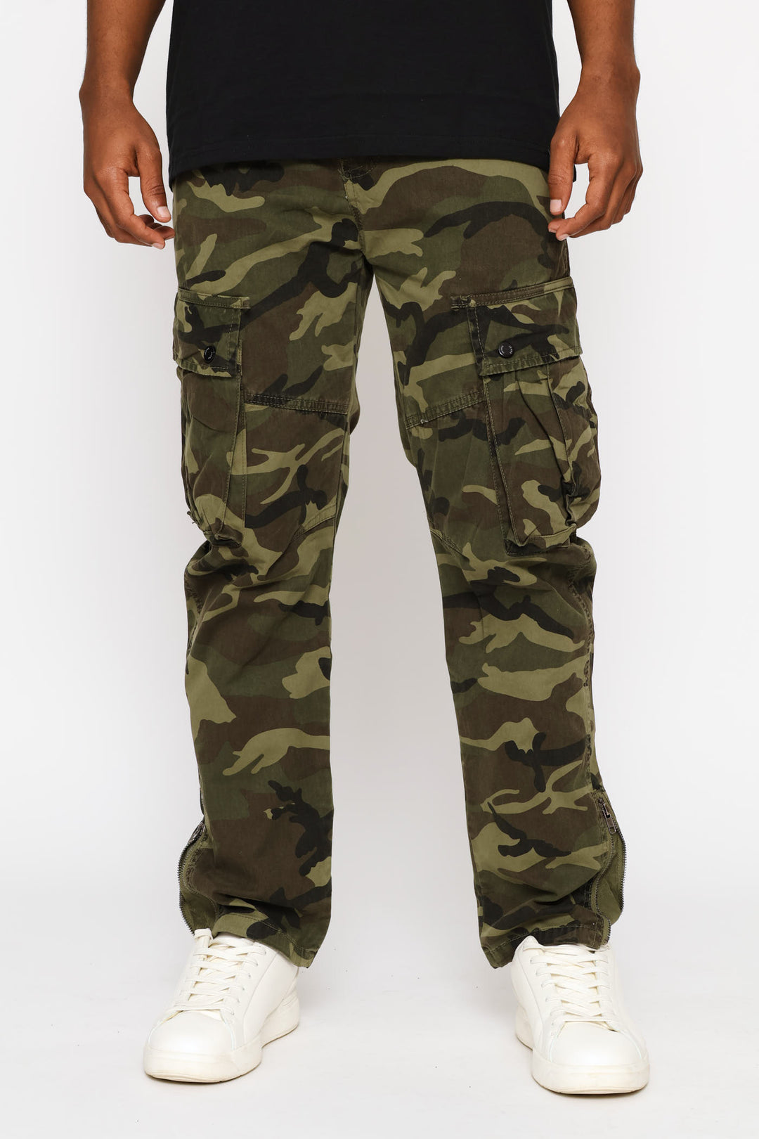 Camo Jogger Pants - Fatigue