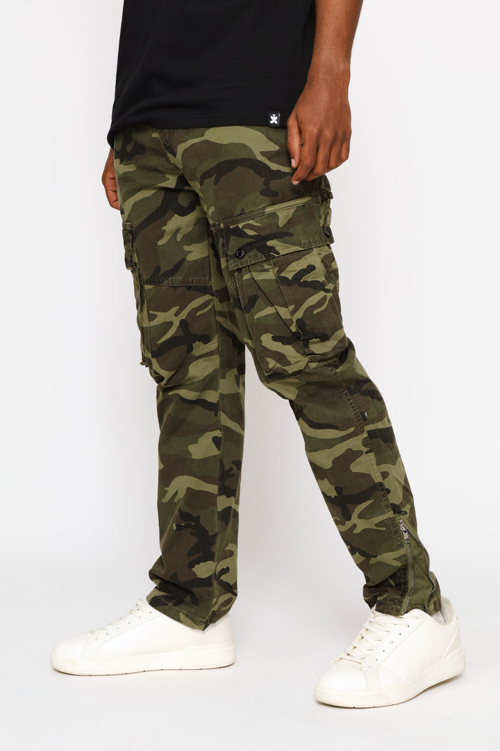 Camo Jogger Pants - Fatigue