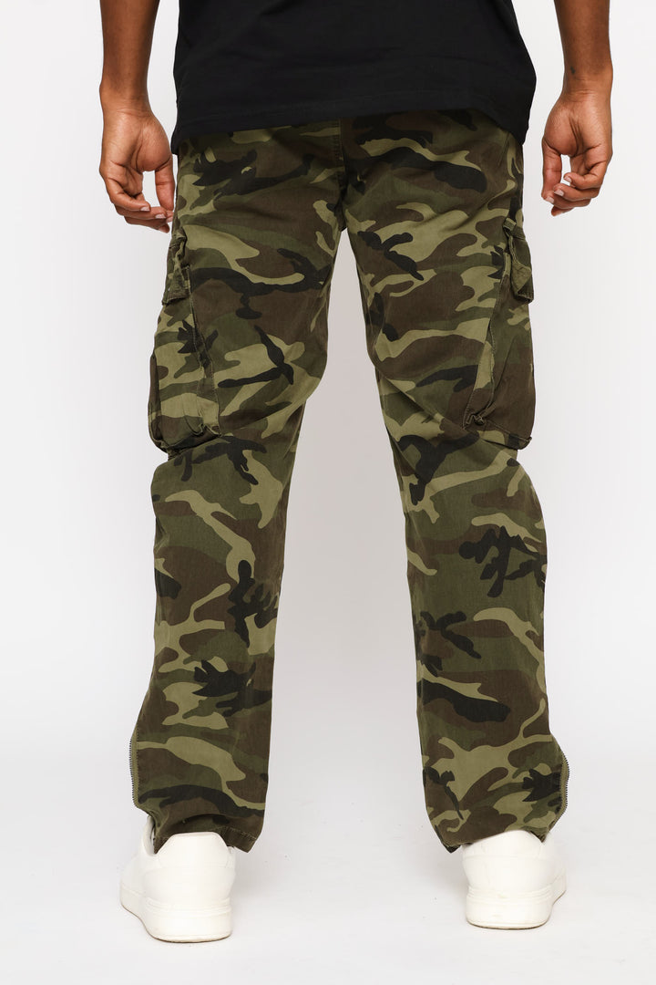 Camo Jogger Pants - Fatigue