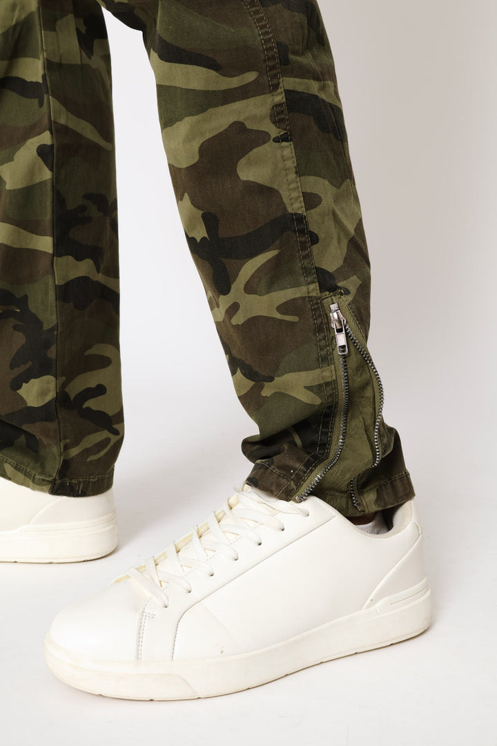 Camo Jogger Pants - Fatigue