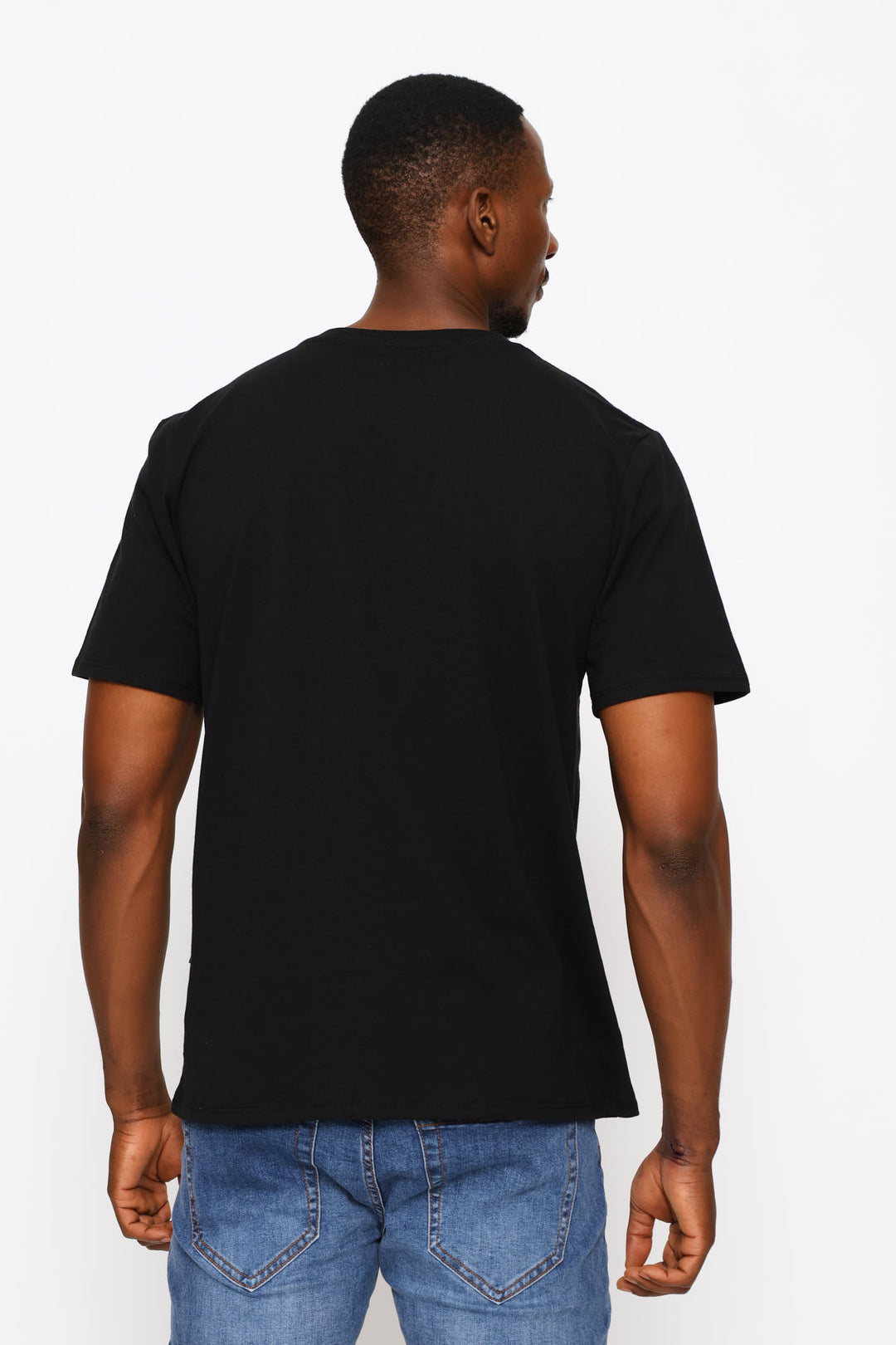 Nguni Steer Tee - Black