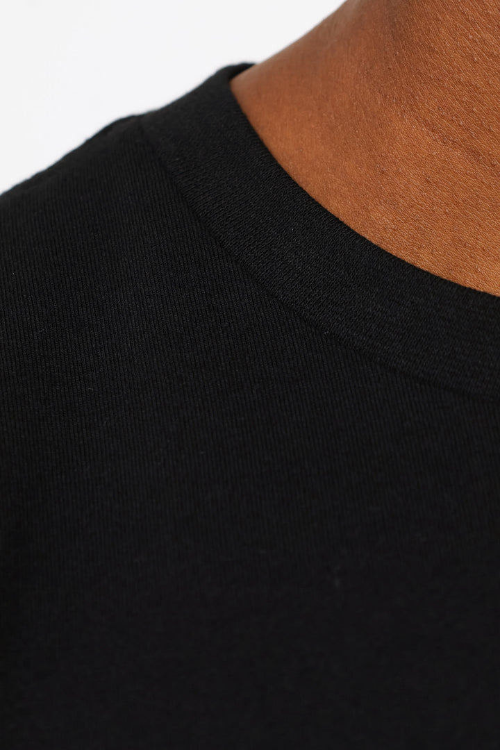 Nguni Steer Tee - Black