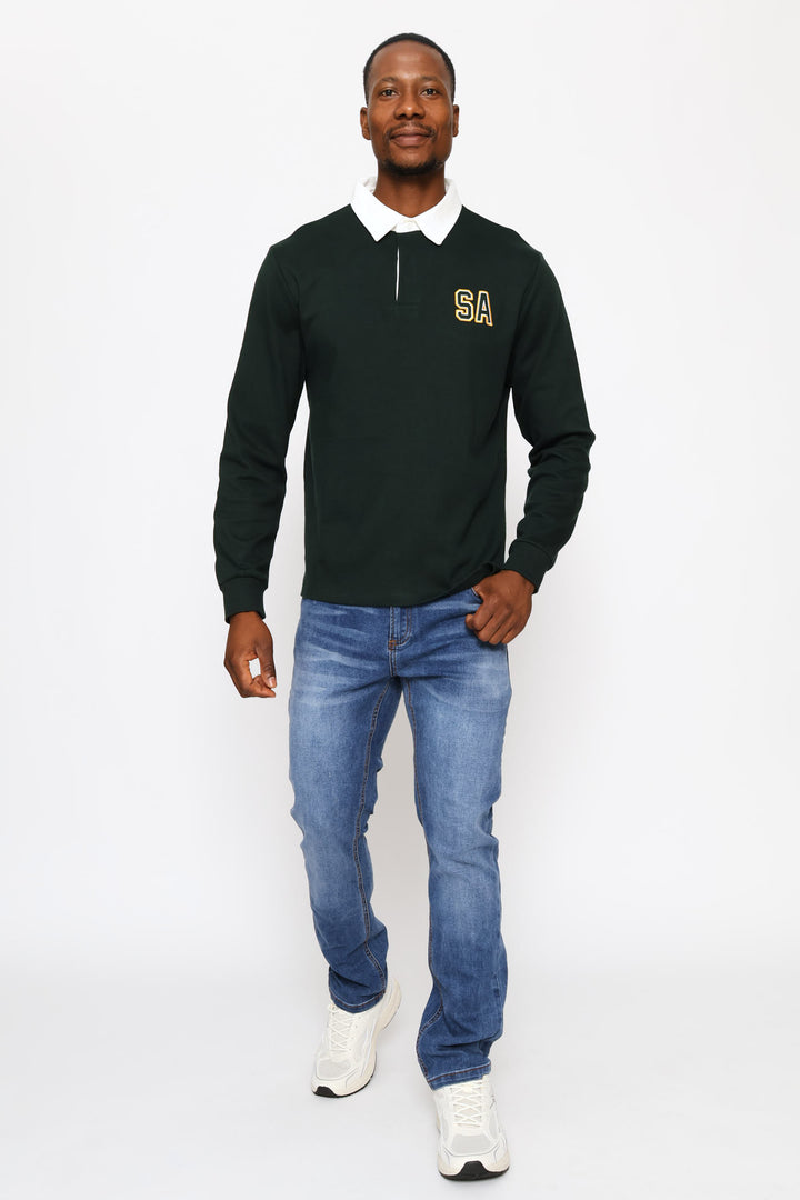 Bok Champs Rugby Jersey - Dark Green