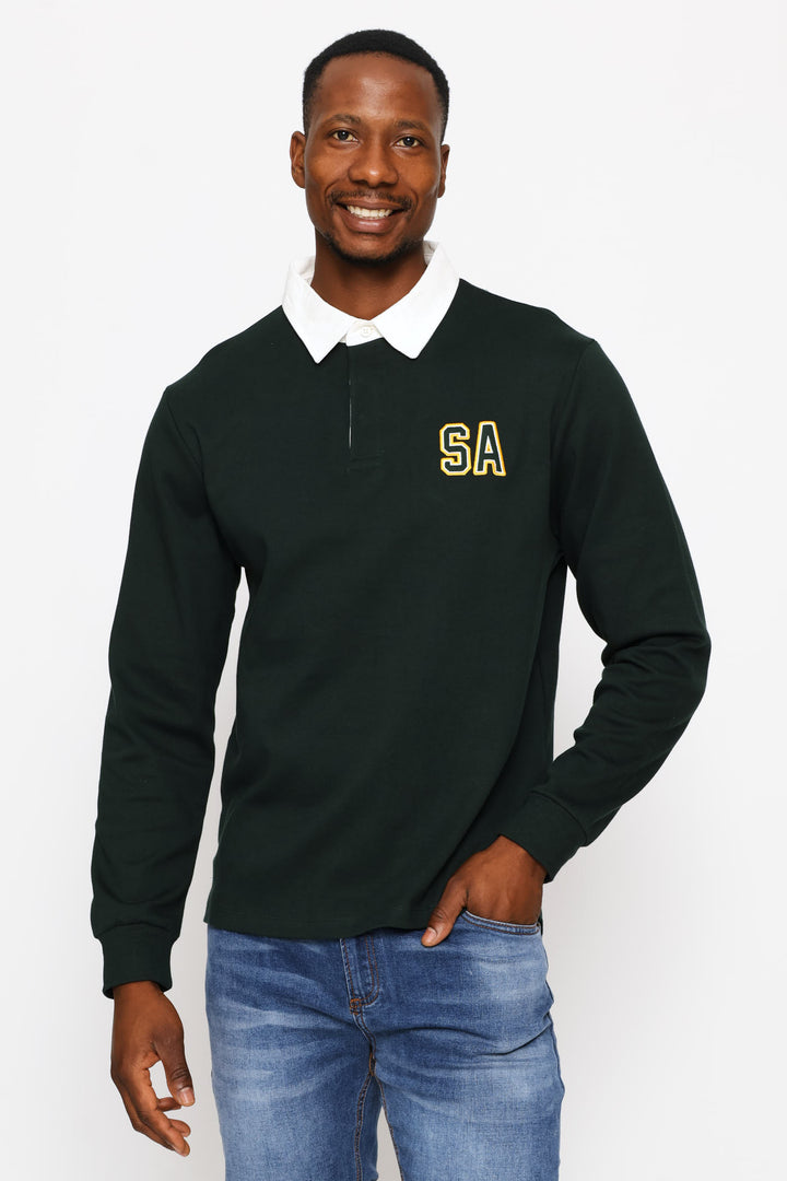 Bok Champs Rugby Jersey - Dark Green