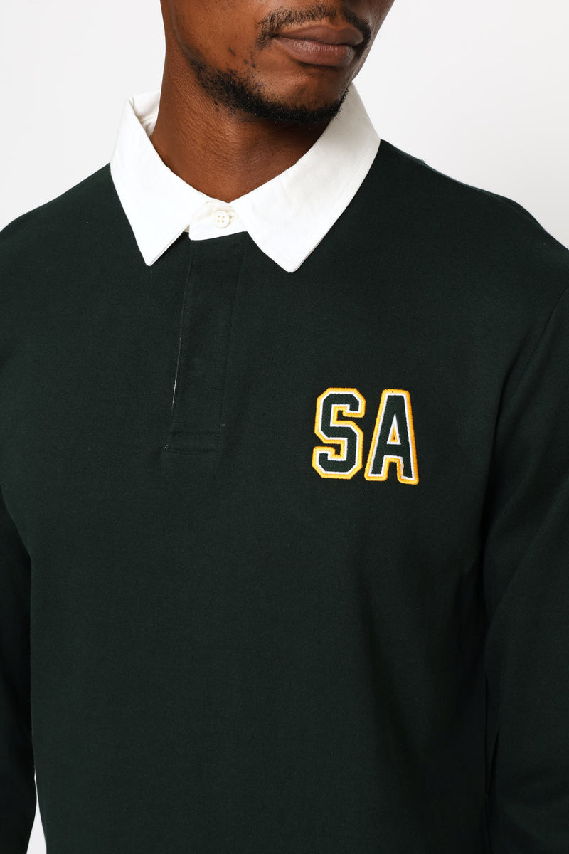 Bok Champs Rugby Jersey - Dark Green