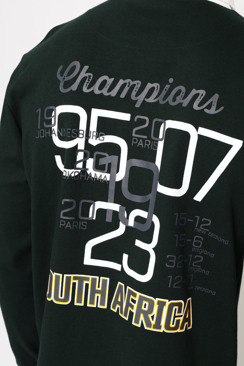 Bok Champs Rugby Jersey - Dark Green