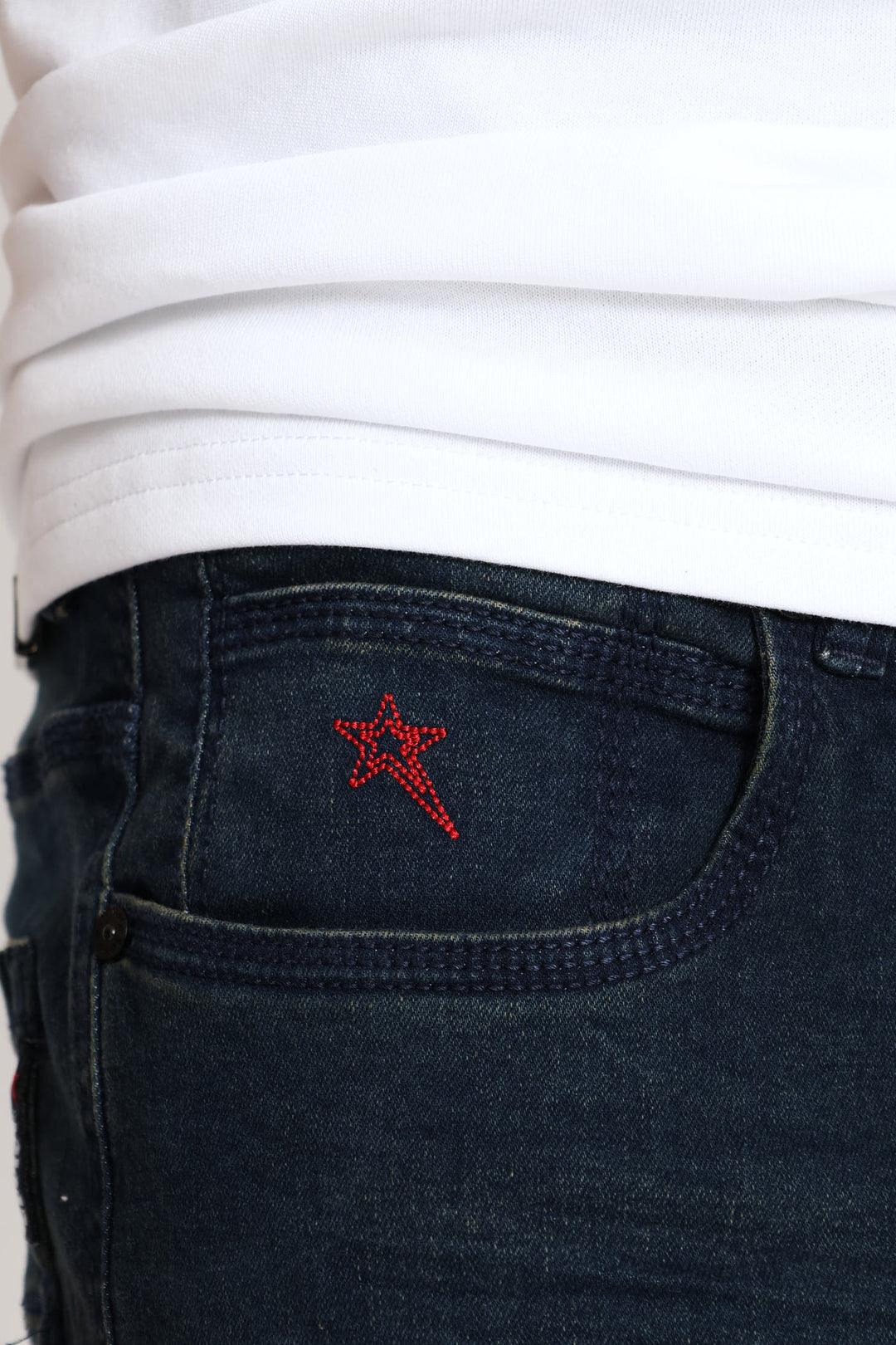 Trooper Slim Denim - Navy