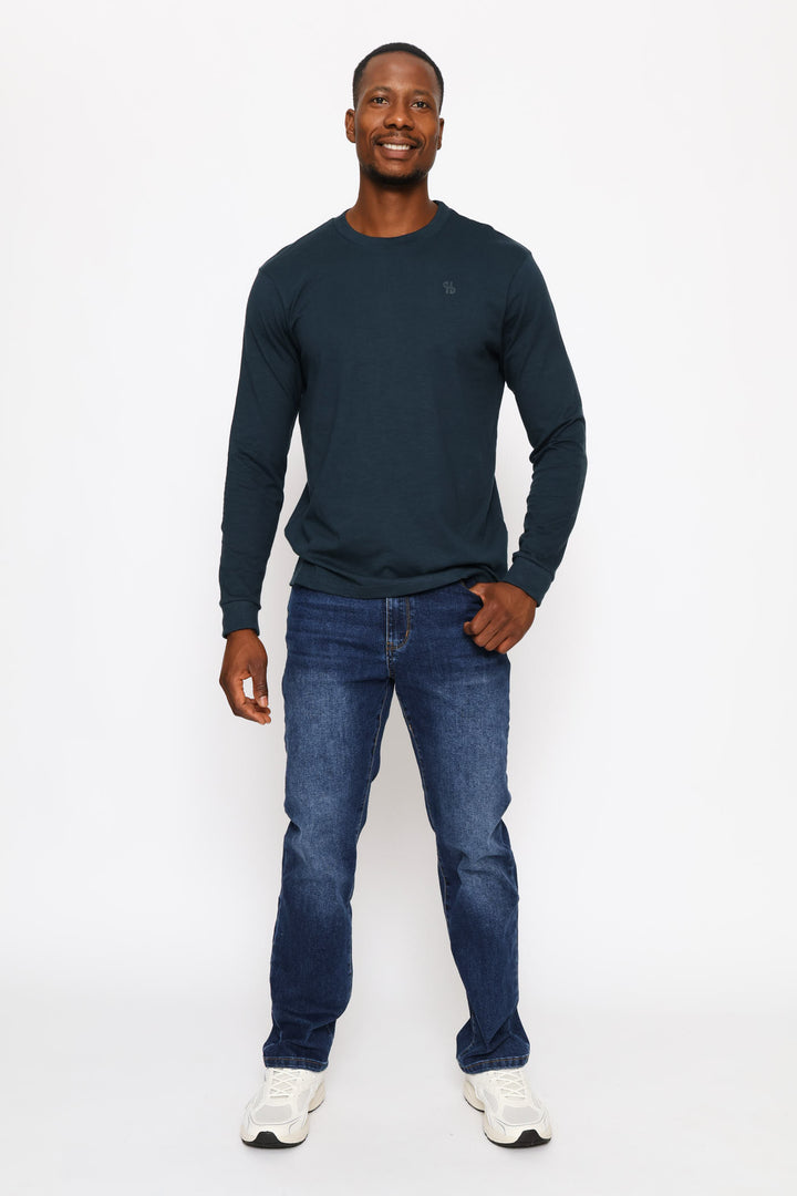 Straight Fashion Denim - Dark Wash