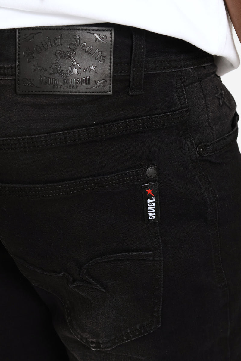Terminator Straight Denim - Black